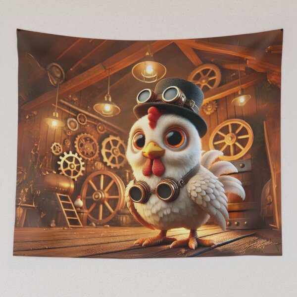 Item preview, Steampunk Cochin Chicken designed and sold by Sillytoe.