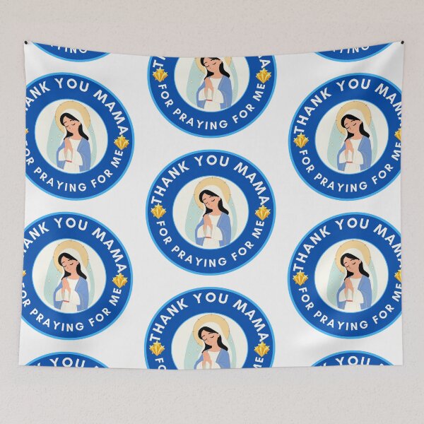 Item preview, Thank You Mama for Praying for Me designed and sold by ComeToKnowMary.