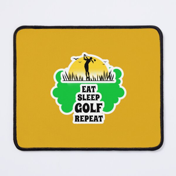 Item preview, Eat Sleep Golf Humor designed and sold by Sartoris Art.