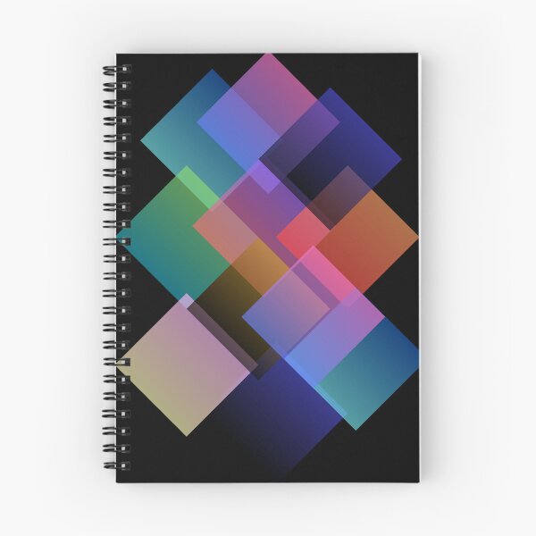 Item preview, Geometric Gradient Artistic Squares designed and sold by signshirtz.
