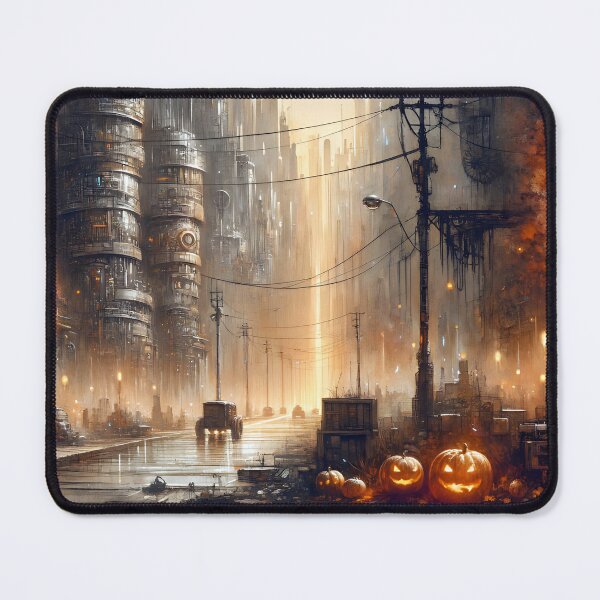 Item preview, Futuristic City Scene...002...Halloween... designed and sold by AtelierFafard.
