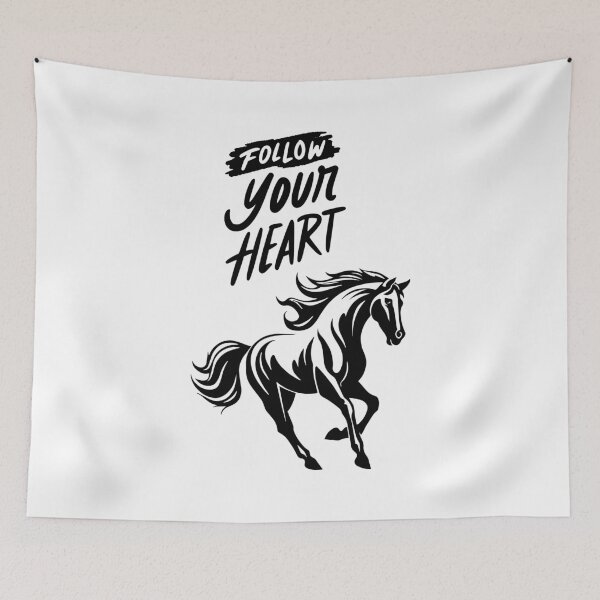Item preview, Follow Your Heart: Wild & Free Horse designed and sold by GoblinBoutique.