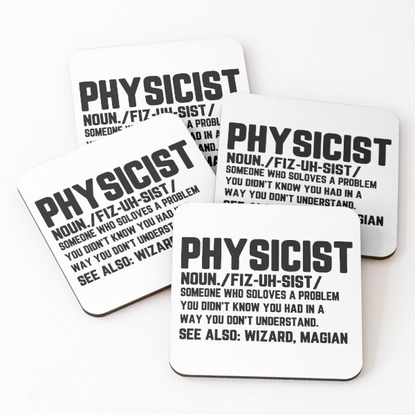 Item preview, Physicist Definition - Funny Science designed and sold by ScienceCorner.