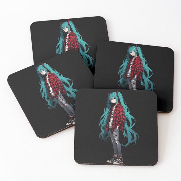Item preview, Hatsu no miku flannel shirt Modern style designed and sold by DarksKings5000.