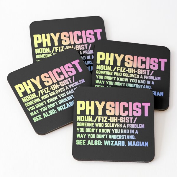 Item preview, Physicist Definition - Funny Science designed and sold by ScienceCorner.