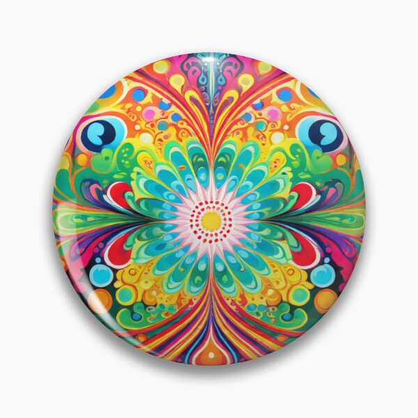 Item preview, 70s Colorful Psychedelic Artwork designed and sold by HLPsychDesigns.