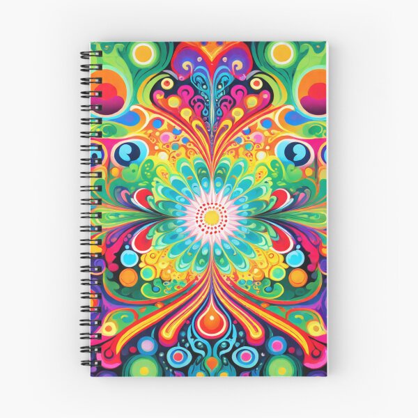Item preview, 70s Colorful Psychedelic Artwork designed and sold by HLPsychDesigns.