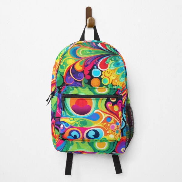 Item preview, 70s Colorful Psychedelic Artwork designed and sold by HLPsychDesigns.