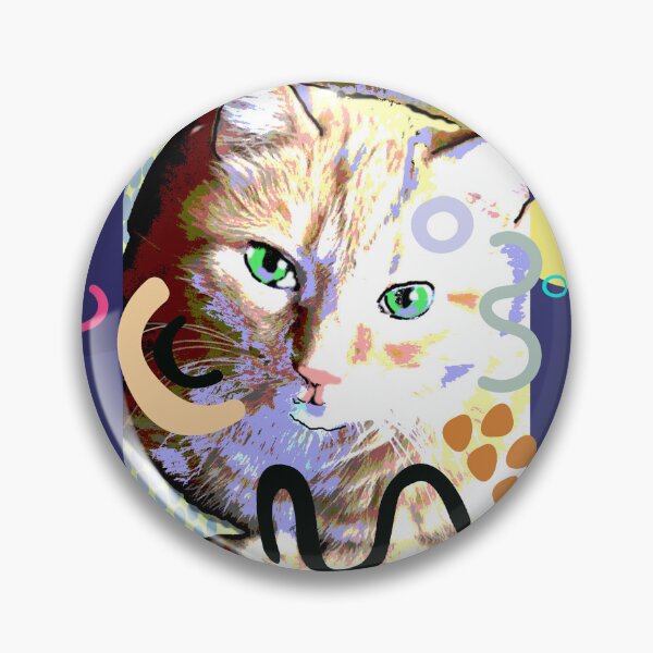 Item preview, Polydactyl Tabby Abstract Kitty designed and sold by dpenn.