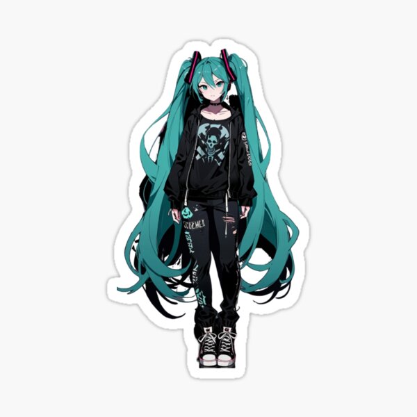 Aperçu de l'œuvre Hatsu no miku, style sombre créée et vendue par DarksKings5000.