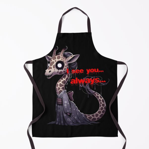 Item preview, ChiGiBo: Haunting Rokurokubi Giraffe - A Chilling Halloween Ghost Design designed and sold by ChiAniBo-Red.