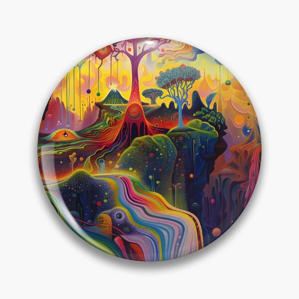 Artikelvorschau, Psychedelic Dreamscape of Wonder entworfen und verkauft von HarmonicDaze.
