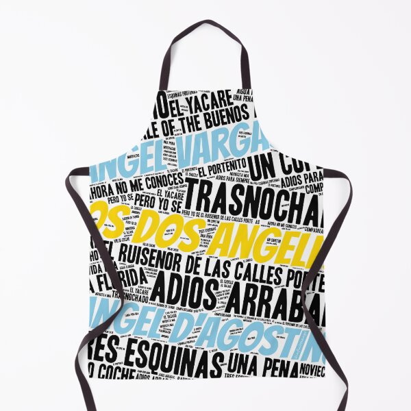 Item preview, Angel Vargas and Angel D'Agostino Tango Song Titles Word Art designed and sold by infinitetango.