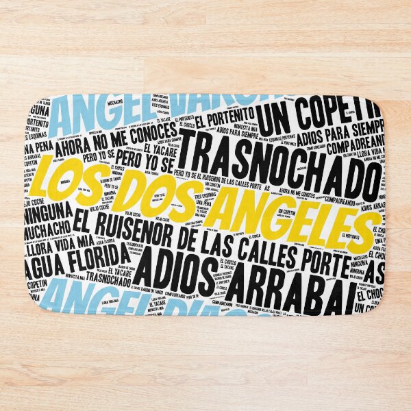 Item preview, Angel Vargas and Angel D'Agostino Tango Song Titles Word Art designed and sold by infinitetango.