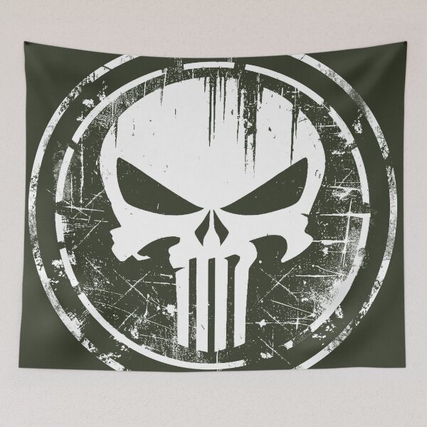 Item preview, Calver Military Symbol punishr Grunge designed and sold by DGVO.