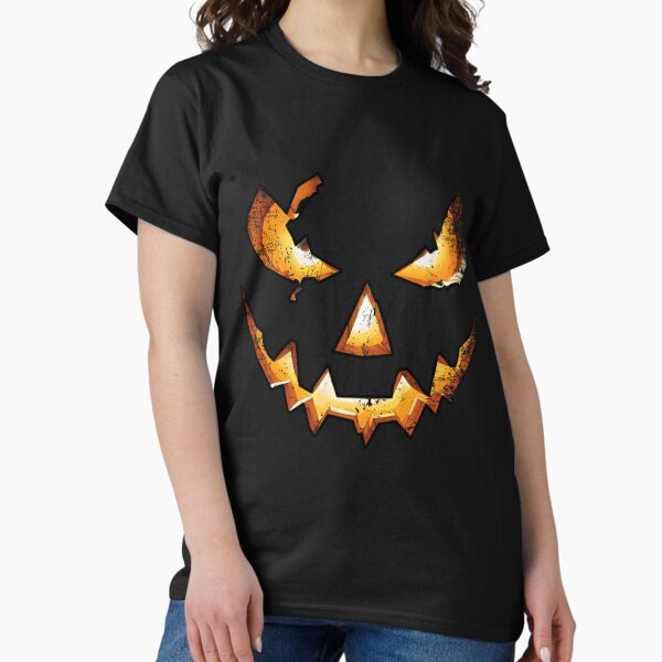 Item preview, Horror Jack-o'-lantern T-shirt designed and sold by salad0416.