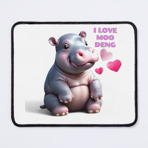 Item preview, MOO DENG STICKER ADORABLE CUTE BABY PYGMY designed and sold by Arts4U.