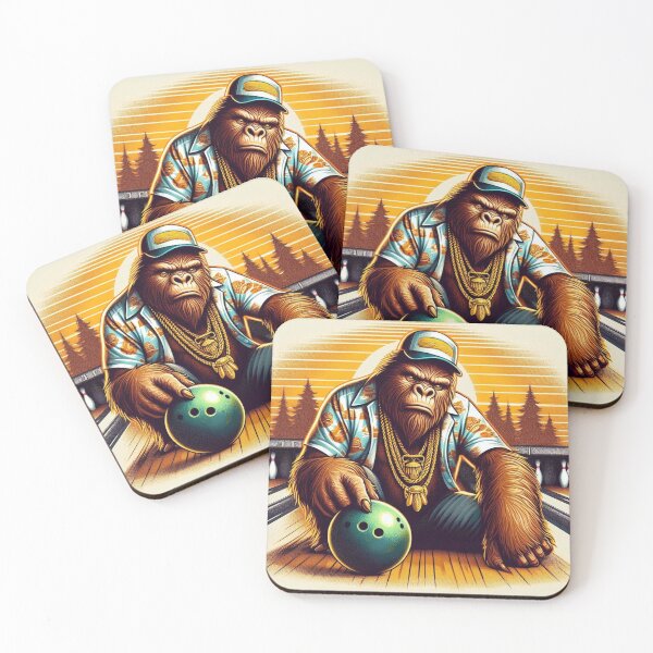 Item preview, Bigfoot Bowling Team designed and sold by SpicyGingerTees.
