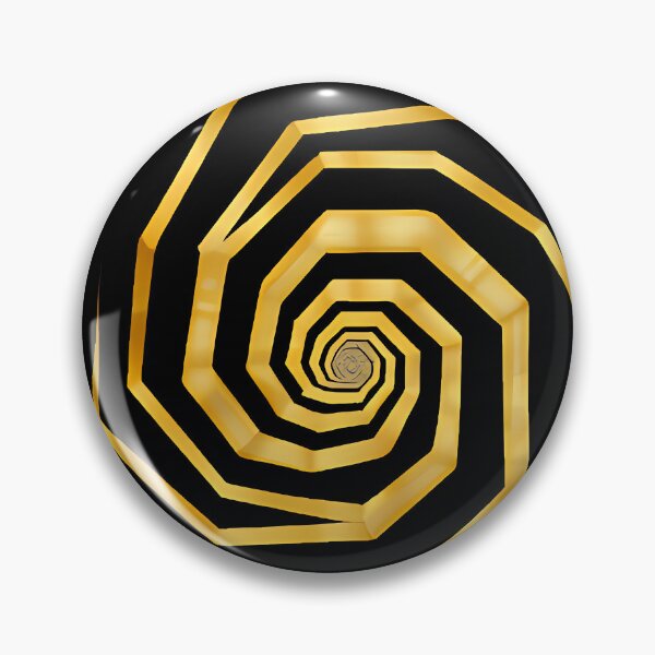 Item preview, SPIRALIS - Geometric pattern where angular lines create a spiral effect designed and sold by Atmosferica.
