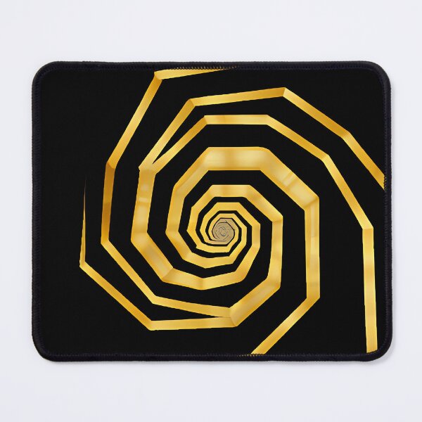 Item preview, SPIRALIS - Geometric pattern where angular lines create a spiral effect designed and sold by Atmosferica.