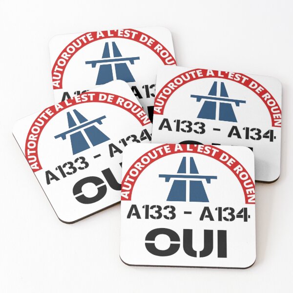 Item preview, YES TO THE MOTORWAY EAST OF ROUEN - A133 - A134, BYPASS designed and sold by Maharon.