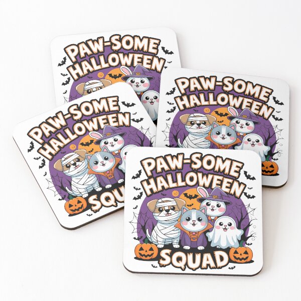 Item preview, Pawsome Squad: Adorable Dogs and Cats in Halloween Costumes designed and sold by Dimitrispoli.