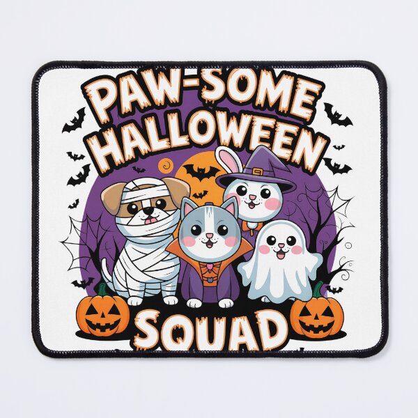Item preview, Pawsome Squad: Adorable Dogs and Cats in Halloween Costumes designed and sold by Dimitrispoli.