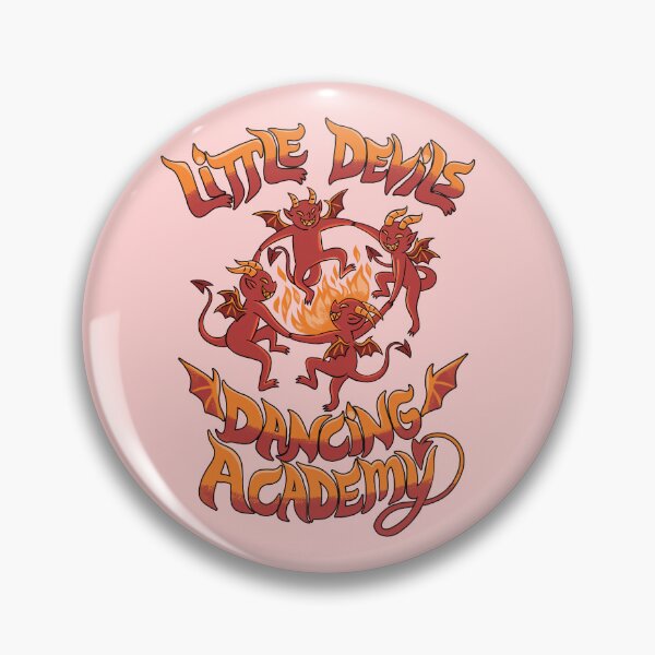 Item preview, Little Devils Dancing Academy; Spooky Halloween Goth Design  designed and sold by michelledraws.