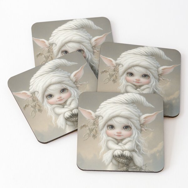Item preview, Winter elf sitting on top of a pole designed and sold by Labadie2024.