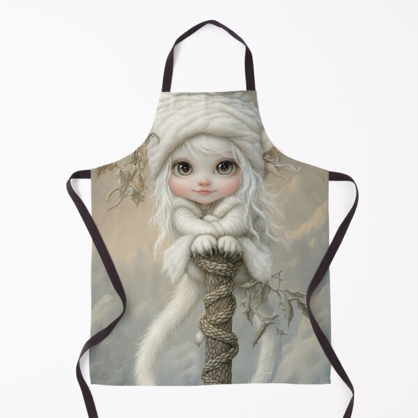 Item preview, Winter elf sitting on top of a pole designed and sold by Labadie2024.
