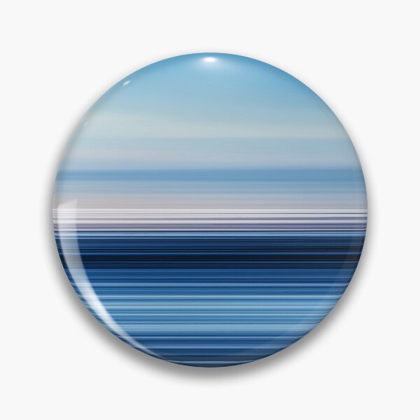 Item preview, Abstract Blue Skyline Deep into Sea Stripes designed and sold by Moyanana.