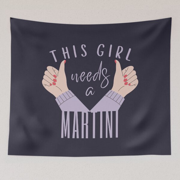 Item preview, This Girl Needs A Martini Time Womens Drinking designed and sold by SunfullyYours.