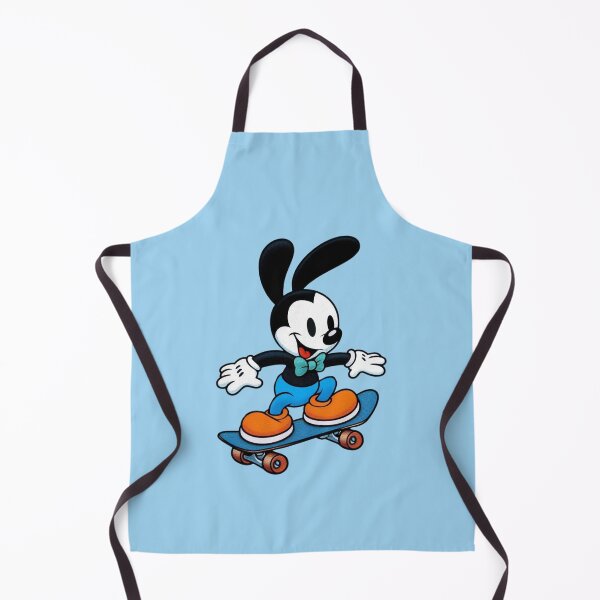 Item preview, Oswald The Lucky Rabbit Skateboarding designed and sold by Myra365Art.