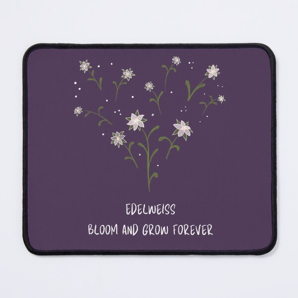 Item preview, Edelweiss - Bloom and Grow Forever designed and sold by TheGoldenMeadow.
