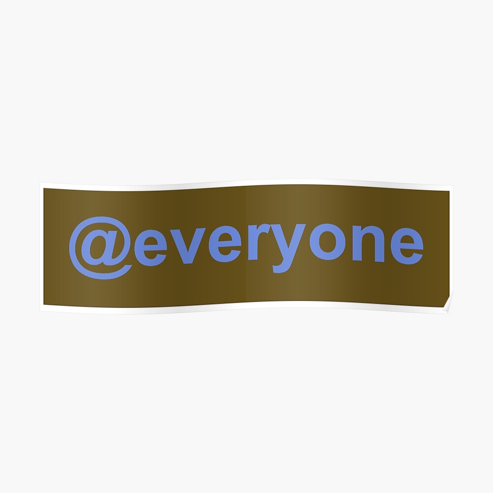 Everyone Ping Sticker By Platnix Redbubble