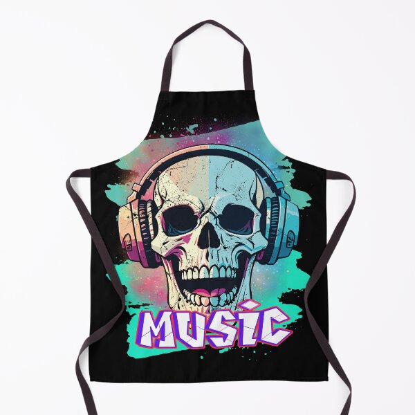 Item preview, Music Skull designed and sold by Bawek85Designs.
