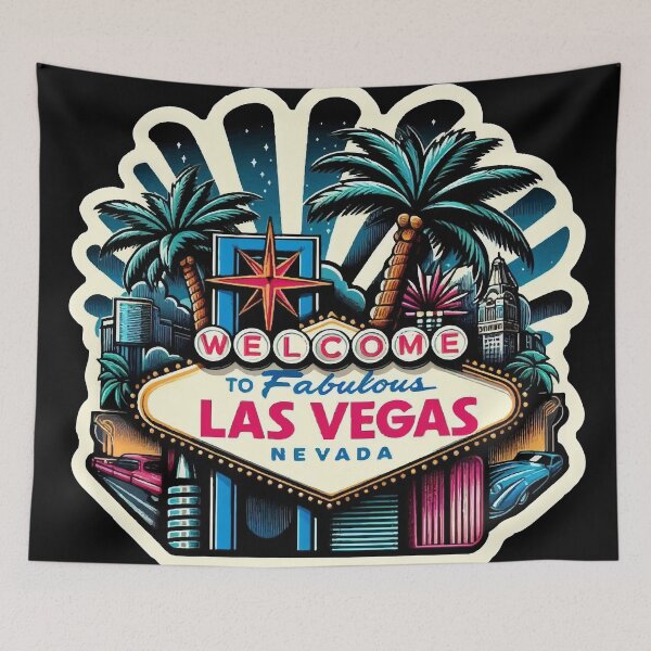 Item preview, Vintage Vegas, Las Vegas designed and sold by karolinahinc.