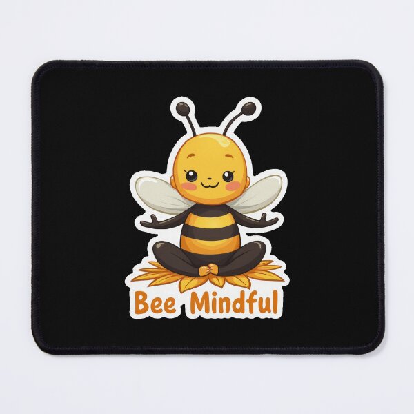 Item preview, Namaste Honey: Cute Bee in Yoga Pose designed and sold by duke818.
