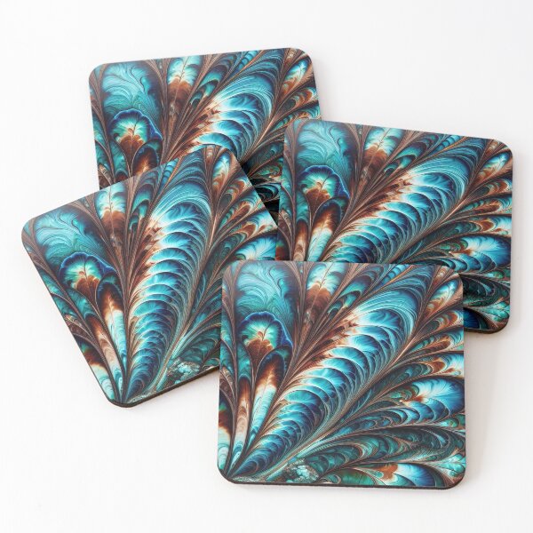 Item preview, Turquoise Feather Dream designed and sold by Paul Morse.