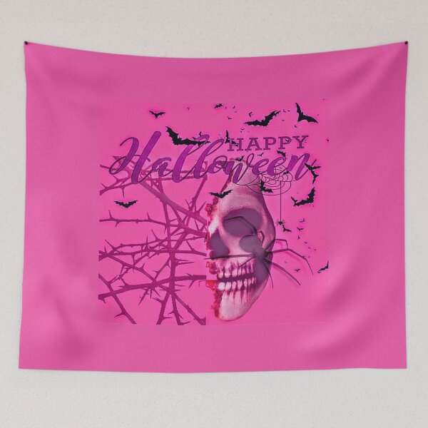 Item preview,  Pink Enchanting Halloween Art: A Spooky and Aesthetic Design  designed and sold by MelissaMelovich.