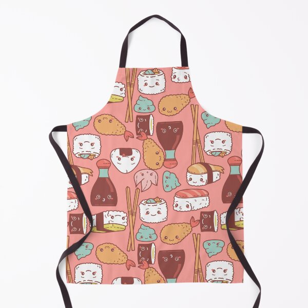 Item preview, kawaii pink sushi tempura cute designed and sold by Gossip Rag.