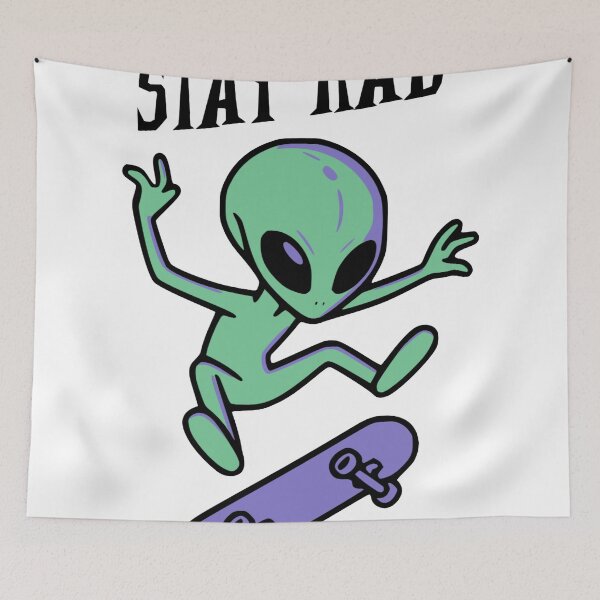 Item preview, Stay Rad Alien designed and sold by DopeRadDesigns.