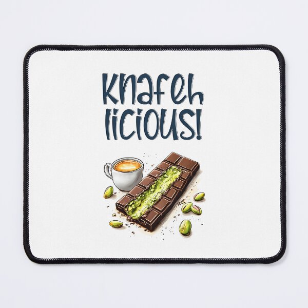 Item preview, كنافة دبي شوكولاطة فستق حلبي- Knafehlicious – Chocolate Kunafa with Pistachio Perfection and Coffee designed and sold by FUNqoosh.