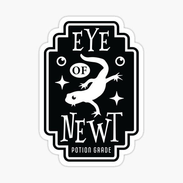Item preview, Eye of Newt, Potion grade, Halloween Label designed and sold by CompassandCrate.