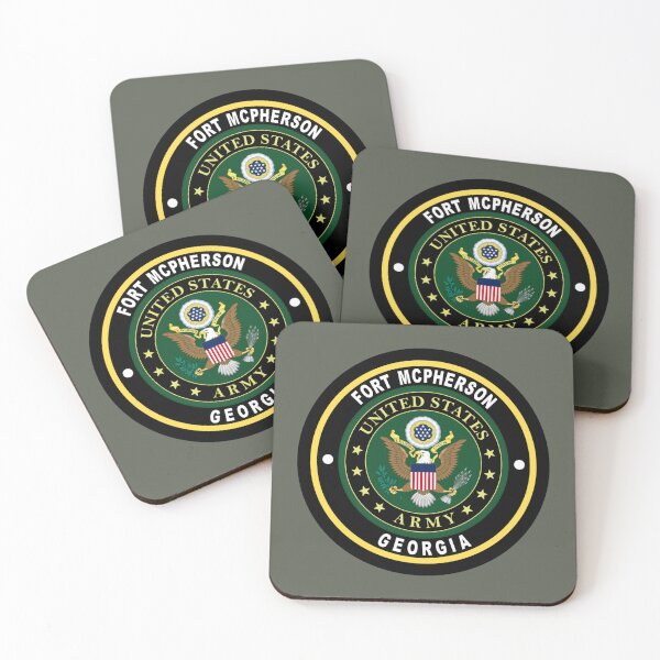 Item preview, US ARMY MILITARY FORT MCPHERSON designed and sold by THE AMERICAN TEEVANGELIST.