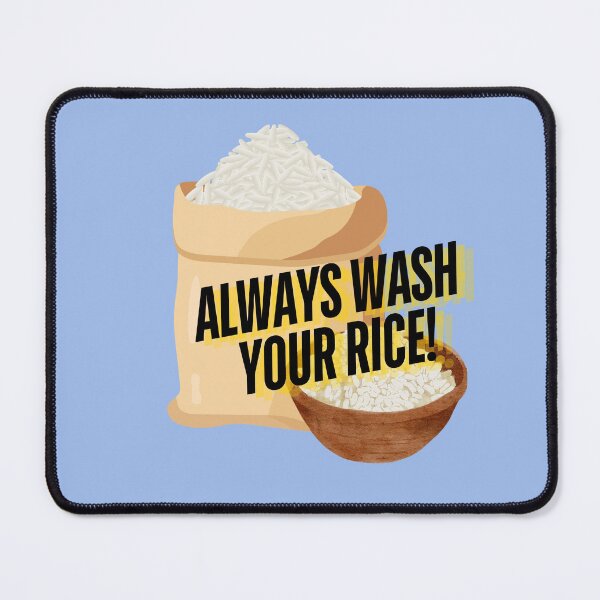 Item preview, Always Wash Your Rice! designed and sold by Solar-Geektopia.