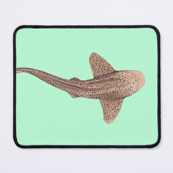 Item preview, ZEBRA/LEOPARD SHARK -stegostoma fasciatum (mint green) designed and sold by BEATRIZ ABAITUA.