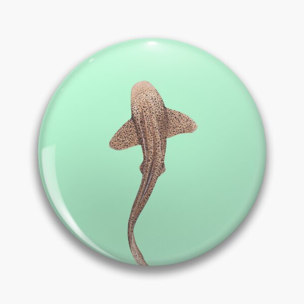 Item preview, ZEBRA/LEOPARD SHARK -stegostoma fasciatum (mint green) designed and sold by BEATRIZ ABAITUA.