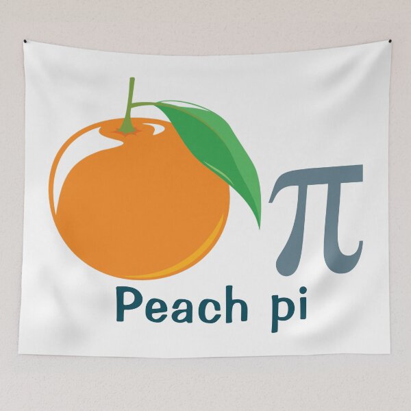 Item preview, Peach pi designed and sold by RAMIRELLI.