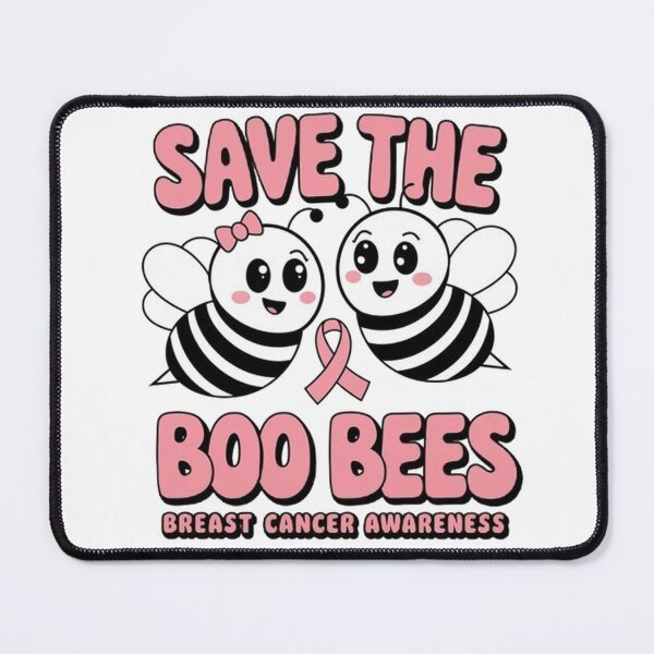 Item preview, Save The Boobees Boo Bees Breast Cancer Halloween Women designed and sold by SztylishDesigns.